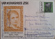 1979..POLAND. POSTCARD  WITH ORIGINAL  STAMP..IRENA KOSMOWSKA.ACTIVIST OF THE FOLK MOVEMENT - Briefe U. Dokumente