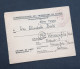Carte-lettre Prisonnier De Guerre Allemand Dépôt 148 De St ETIENNE (Loire) 21-3-1947 > Weissenfels Zone Russe - WW II