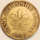 Germany Federal Republic - 10 Pfennig 1949 D, KM# 103 (#4621) - 10 Pfennig