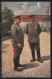 AK Kaiser Wilhelm II. Und Paul Von Hindenburg, Portrait In Uniform Mit Eisernem Kreuz  - Historische Persönlichkeiten