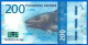 Norvege 200 Couronnes 2016 Norway Kroner Que Prix + Port Pingouin Saumon Salmon Banknote - Norwegen