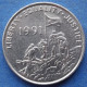 ERITREA - 100 Cents 1997 "African Elephant And Calf" KM# 48 Independent Republic (1993) - Edelweiss Coins - Erythrée