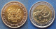 KENYA - 5 Shillings 2018 "Black Rhinoceros" KM# 46 Republic (1964) - Edelweiss Coins - Kenia