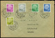 Bundesrepublik Deutschland, 1956, 183 + 259, 183(2), U.a, Brief - Altri & Non Classificati