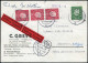 Bundesrepublik Deutschland, 1959, 303+304, 307 EF, Brief - Autres & Non Classés