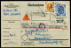 Bundesrepublik Deutschland, 1951, 124 + 132, Brief - Autres & Non Classés