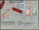 Bundesrepublik Deutschland, 1955, 190,191 189,190 + AFS, Brief - Other & Unclassified
