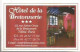 Carte De Visite HOTEL CHOPIN PARIS De La BRETONNERIE  PARIS 75004  75009 - Cartoncini Da Visita