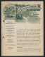 Rechnung Giessen 1901, H. Schaffstaedt, Fabrik Gesundheitlicher Anlagen, Ein Schwimmbecken, Zwei Meerjungfrauen  - Autres & Non Classés