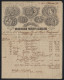 Rechnung Deidesheim /Rheinpfalz 1875, Rheinische Früchte-Handlung, Gewonnene Messe-Medaillen  - Autres & Non Classés