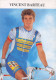 Velo - Cyclisme - Coureur Cycliste  Vincent Barteau - Team Castorama - Maillot Jaune Sur Le Tour De France - Cyclisme