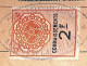 Connaissement Casablanca à Bordeaux 1924 Avec Timbre Fiscal Connaissement Royaume Maroc 2 F Et France 4 F 2/10 - Covers & Documents