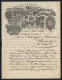 Briefkopf Ludwigsburg 1899, E. J. Walcker & Cie., Hoforgelbaumeister, Fabrikansicht, Engel An Der Orgel, Messe-Medaill  - Other & Unclassified