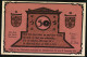 Notgeld Teterow 1921, 50 Pfennig, Brunnen, Wappen  - Lokale Ausgaben