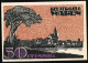 Notgeld Waren 1921, 50 Pfennig, Uferpartie Mit Kirche  - Lokale Ausgaben