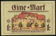 Notgeld Neidenburg /Ostpreussen 1921, 1 Mark, Füllhörner, Marktbild Im Zeichen Des Wiederaufbaus (Konsumverein)  - [11] Emisiones Locales