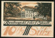 Notgeld Sülze 1922, 10 Pfennig, Panorama Mit Windmühlen, Gebäudeansicht  - Lokale Ausgaben