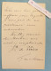 ● L.A.S 1888 Vicomte De PAIVA (personnalité à Identifier) - Bal - Courrier Français - Lettre Autographe Rue De Provence - Royal Families