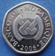 MOZAMBIQUE - 1 Metical 2006 "Young Woman Writting" KM# 137 Peoples Republic Reform Coinage (2006) - Edelweiss Coins - Mosambik