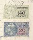 Connaissement D'Oslo Pour Bordeaux 1951 Avec Timbre 140 F Et 20 F - Covers & Documents