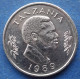 TANZANIA - 50 Senti 1989 "Rabit" KM# 26 Independent (1961) - Edelweiss Coins - Tanzanie