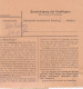 BiZone Paketkarte 1948: Mering Nach Berchtesgaden, Versehrten-Heim - Brieven En Documenten