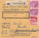 BiZone Paketkarte 1948: Frontenhausen Nach Grünwald - Brieven En Documenten