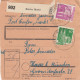 BiZone Paketkarte 1948: Dorfen Markt Nach Haar B. München - Covers & Documents
