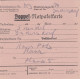 BiZone Paketkarte 1948: Indersdorf Nach Haar, Doppel-Notpaketkarte - Lettres & Documents