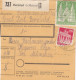 BiZone Paketkarte 1948: Bernried Nach Haar B. München, Pflegerin - Cartas & Documentos