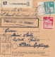 BiZone Paketkarte 1948: Fürstenfeldbruck Nach Haar Eglfing - Cartas & Documentos