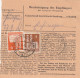 BiZone Paketkarte 1948: Langenhagen Nach Haar Kreis München - Briefe U. Dokumente