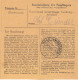 BiZone Paketkarte 1948: Berchtesgaden Nach Eglfing-Haar - Lettres & Documents