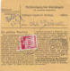 BiZone Paketkarte 1948: Bad Kissingen Nach Eglfing-Haar, Heil- U. Pflegeanstalt - Covers & Documents