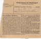 BiZone Paketkarte 1948: Bad Kissingen Nah Eglfing Haar - Cartas & Documentos