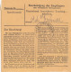 BiZone Paketkarte 1948: Bad Reichenhall Nach Eglfing, Anstalt - Cartas & Documentos