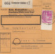 BiZone Paketkarte 1948: Hannover-Linden Nach Haar, Selbstbucherkarte Mit Wert - Lettres & Documents