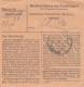 BiZone Paketkarte 1948: Eckersmühlen Nach Gmund Am Tegernsee - Covers & Documents