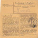 BiZone Paketkarte 1948: Nabburg Nach Eglfing B.München - Cartas & Documentos