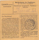 BiZone Paketkarte 1948: Traunstein Nach Haar, Heilanstalt - Covers & Documents