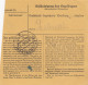 BiZone Paketkarte 1948: Augsburg Nach Haar Bei München - Cartas & Documentos
