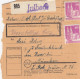 BiZone Paketkarte 1948: Julbach Nach Haar, Frauenklinik - Cartas & Documentos