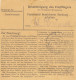 BiZone Paketkarte 1948: Weilheim (Oberbay) Nach Eglfing-Haar, Heilanstalt - Lettres & Documents