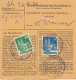 BiZone Paketkarte 1948: Krumbach Nach Haar B. München - Lettres & Documents