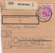BiZone Paketkarte 1948: Bad Harzburg Nach Haar Bei München - Covers & Documents