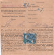 BiZone Paketkarte: Pfronten/Weißbach, Tauschzentrale Nach Oberammergau Nachnahme - Cartas & Documentos