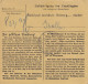 BiZone Paketkarte 1948: Traunstein Nach Gmund, Wertkarte, Notopfer - Brieven En Documenten