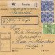 BiZone Paketkarte 1948: Stamsried Nach Haar, Malermeister - Covers & Documents