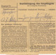 BiZone Paketkarte 1948: Weil Der Stadt, Handweberei, Nach Putzbrunn, Wertkarte - Covers & Documents