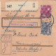 BiZone Paketkarte 1948: Dachau Nach Oberammergau - Cartas & Documentos